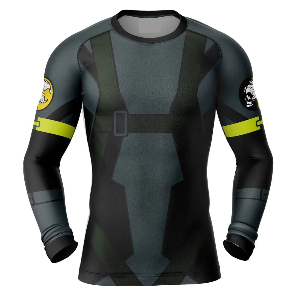 gear rash Metal Gear Solid Long Sleeve Compression Rashguard – HeroCompression