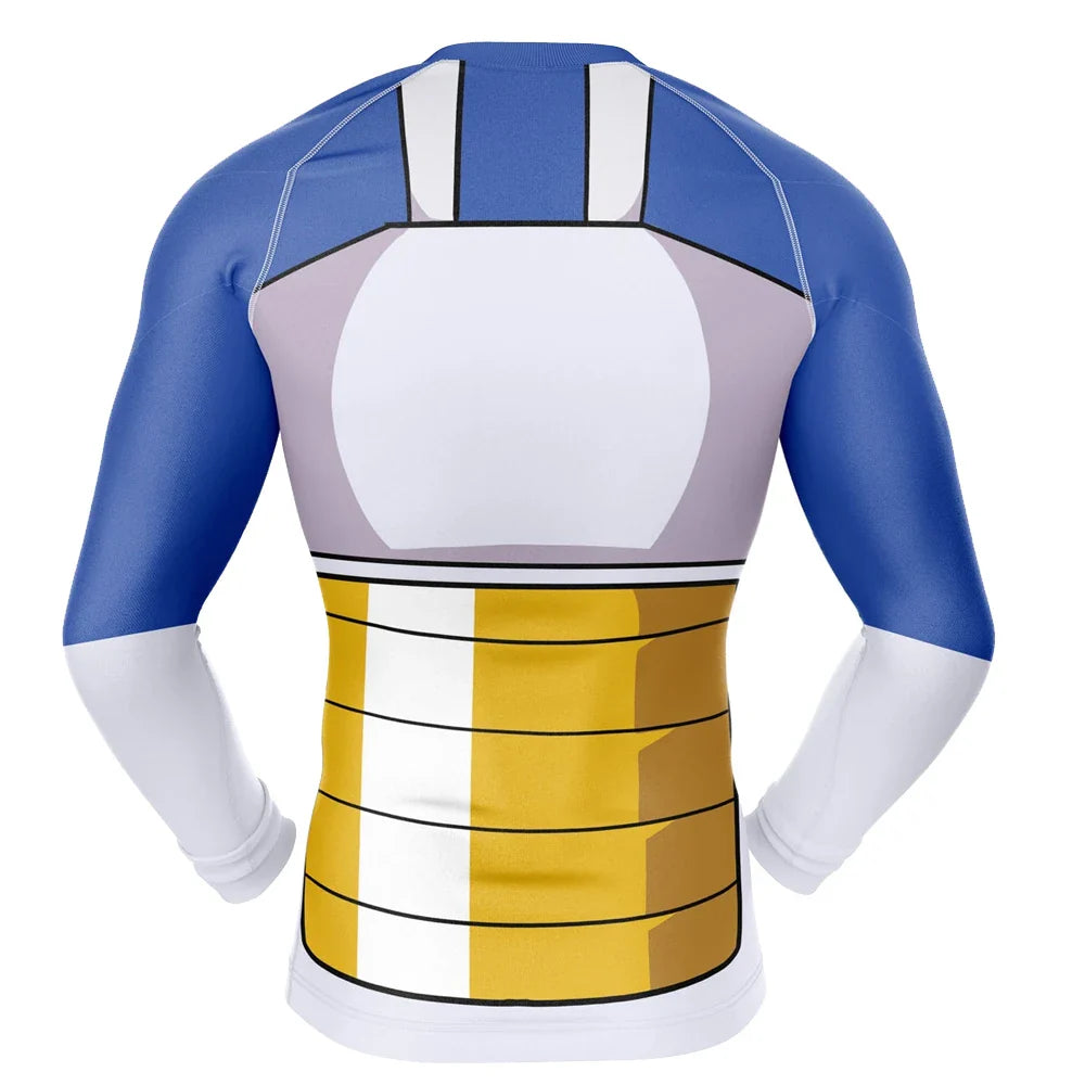 Dragon Ball Z 'Vegeta | Prince of all Saiyans' Long Sleeve Compression Rashguard