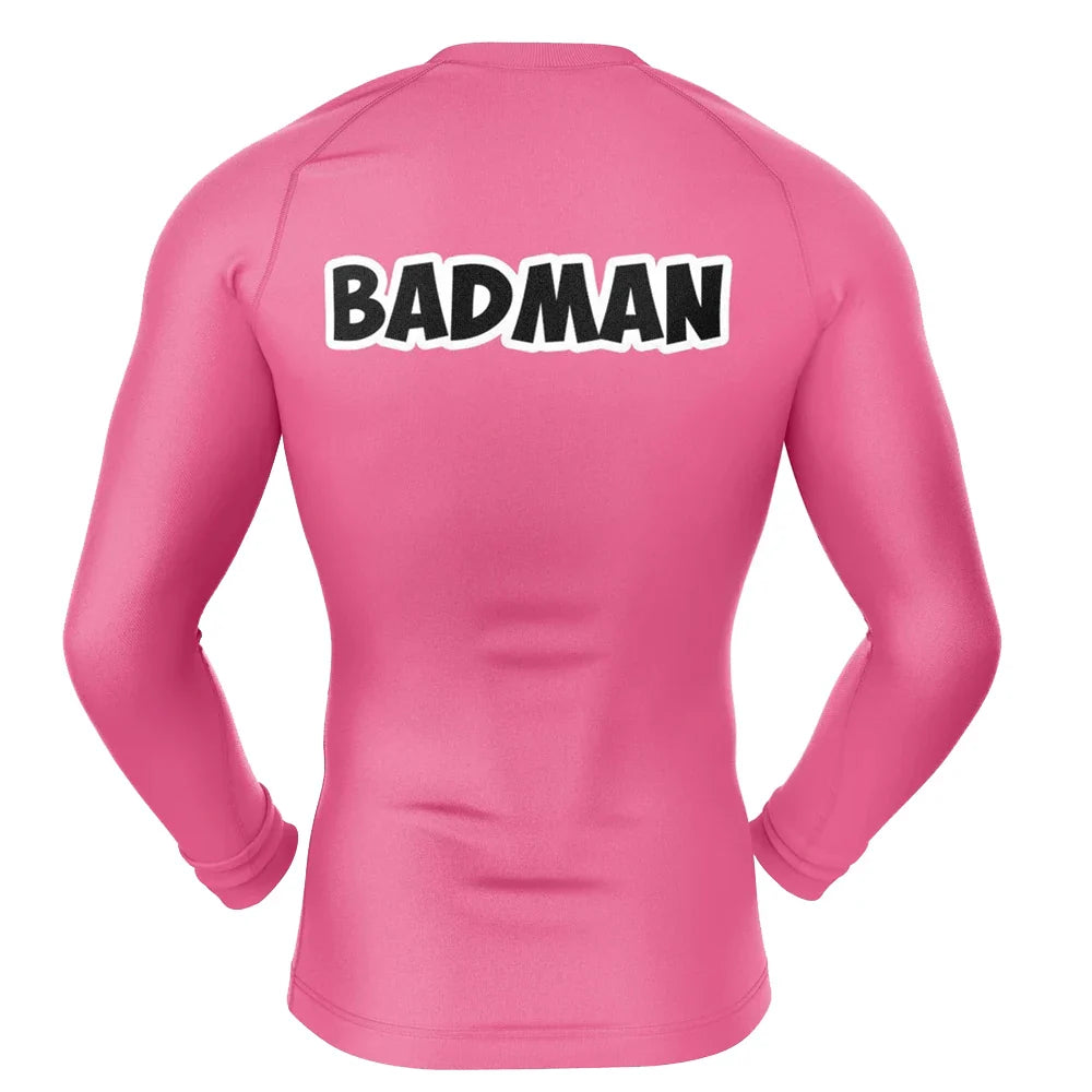 Dragon Ball Z 'Vegeta | Badman' Long Sleeve Compression Rashguard