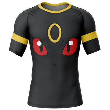 Pokemon 'Umbreon | Face' Short Sleeve Compression Rashguard