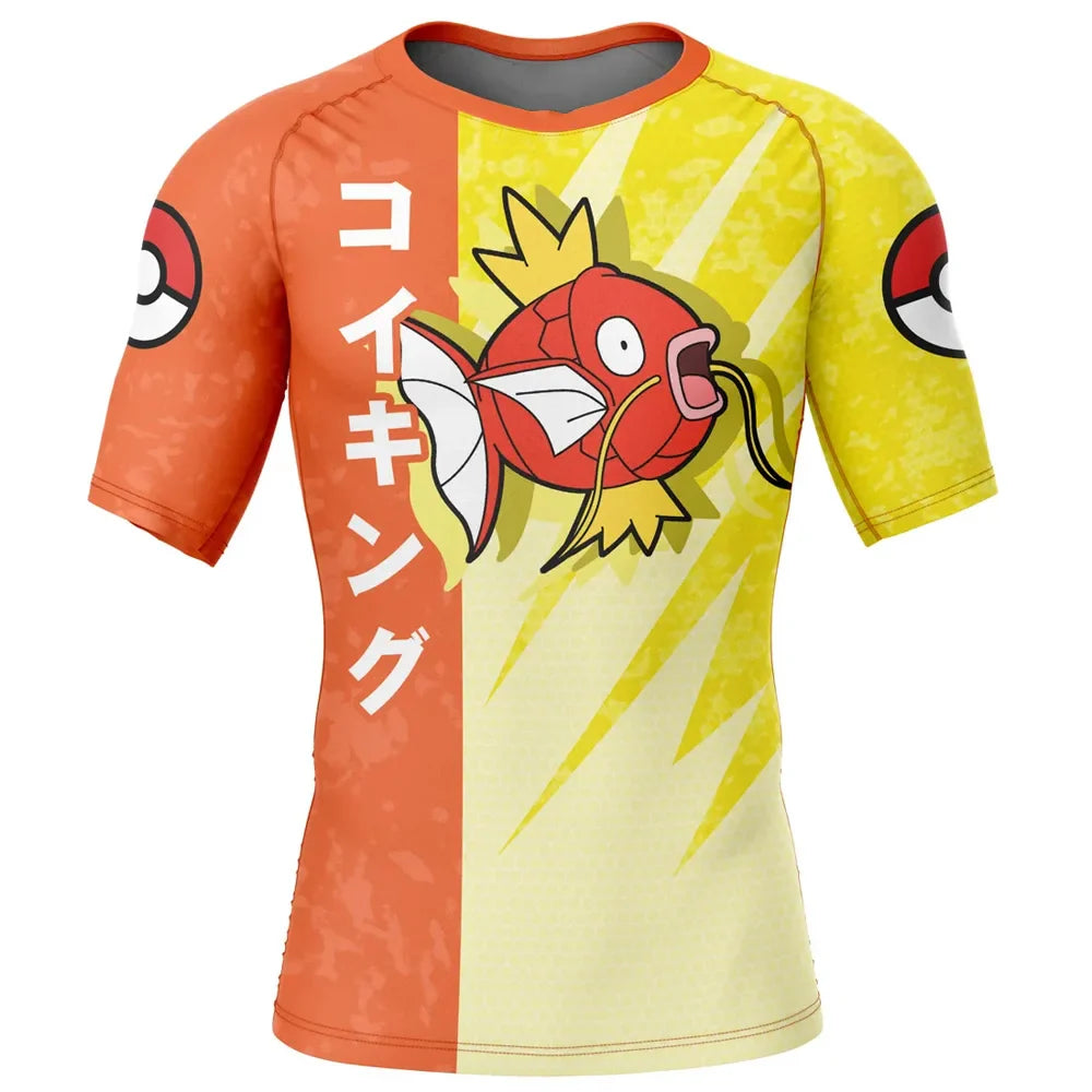 Pokemon 'Magikarp' Short Sleeve Compression Rashguard