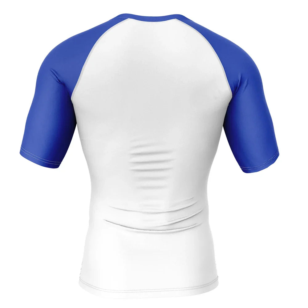 Dragon Ball Z 'Vegeta | Saiyan Royal Crest' Short Sleeve Compression Rashguard