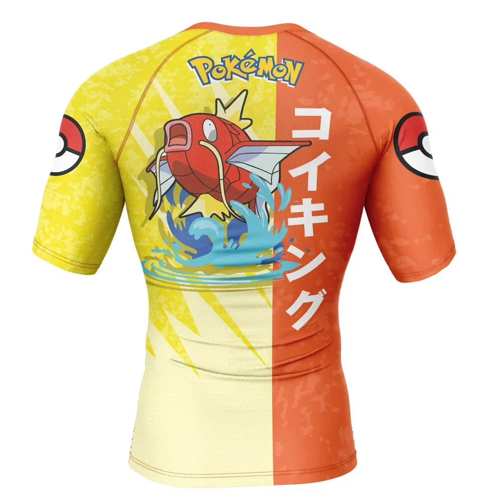 Pokemon 'Magikarp' Short Sleeve Compression Rashguard