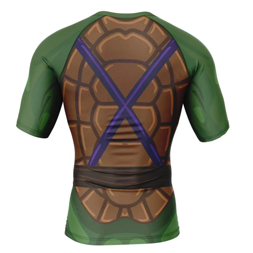 Teenage Mutant Ninja Turtles 'Donnie' Short Sleeve Compression Rashguard