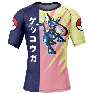 Pokemon 'Greninja' Short Sleeve Compression Rashguard