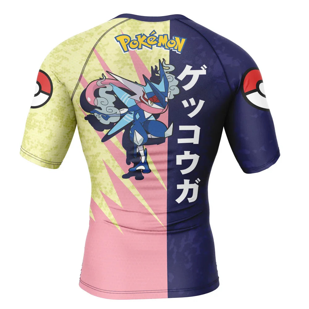 Pokemon 'Greninja' Short Sleeve Compression Rashguard