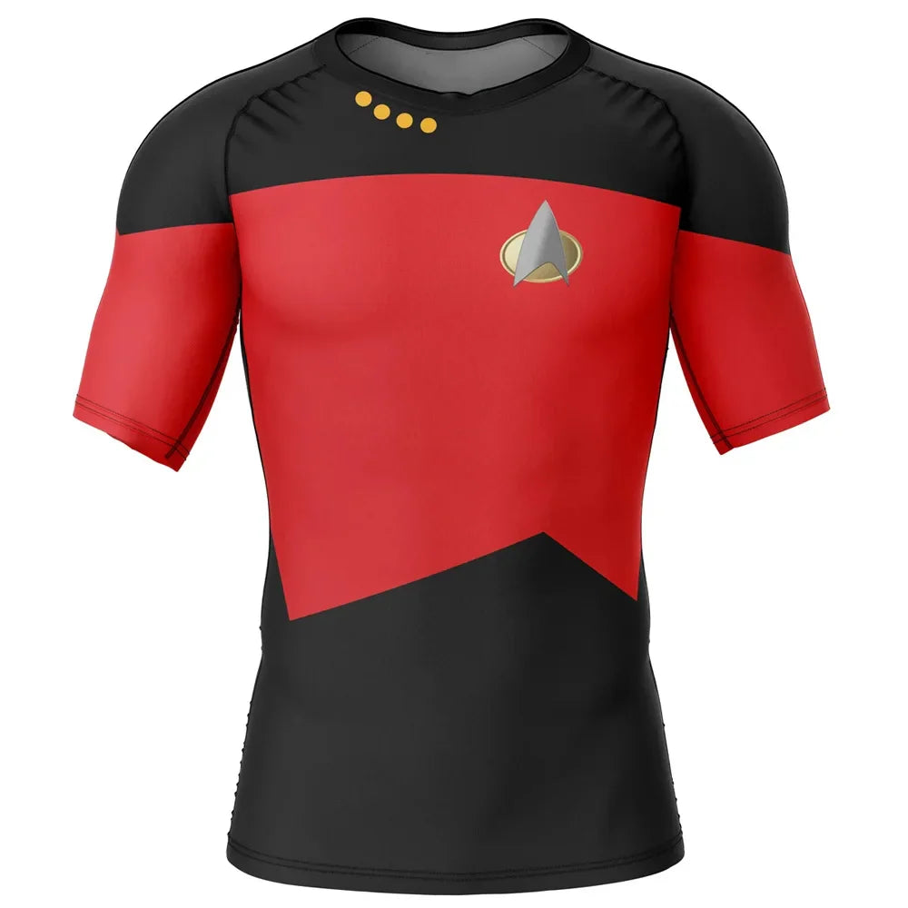 Star Trek 'Picard' Short Sleeve Compression Rashguard