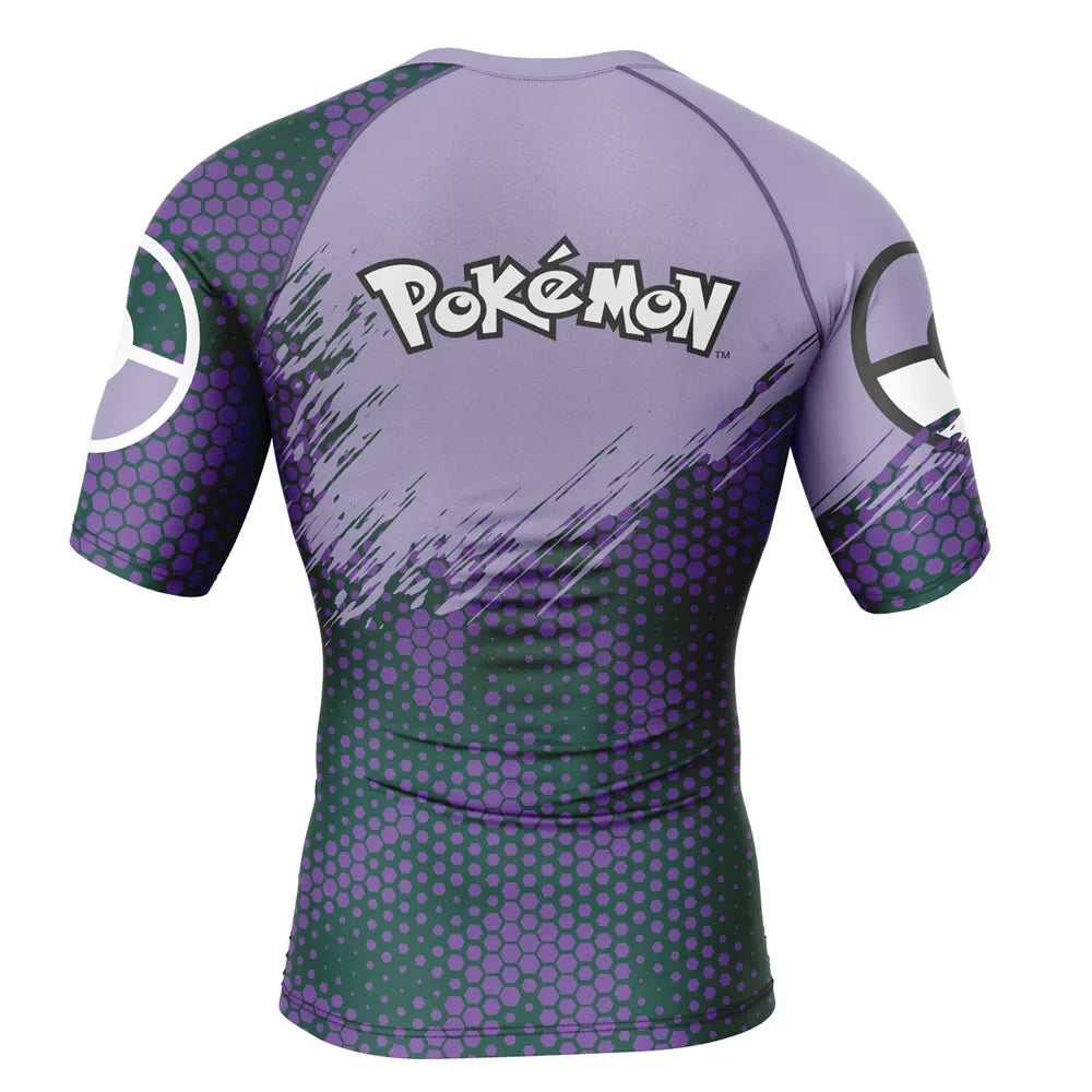 Pokemon 'Gengar | Dark' Short Sleeve Compression Rashguard