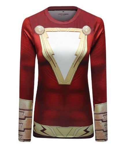 Women's Shazam Elite Long Sleeve Compression Rash Guard