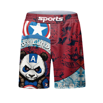 Captain America 'Panda' Fight Shorts