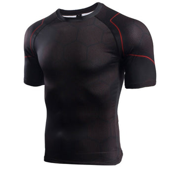 Iron Man 'No Reactor' Infinity War Short Sleeve Undersuit Compression Rash Guard