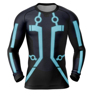 Kids Tron 'Finish the Game' Long Sleeve Compression Rashguard