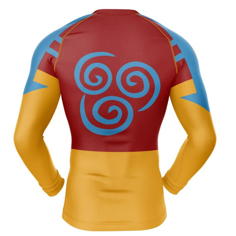 Kids Avatar 'Airbenders' Long Sleeve Compression Rashguard