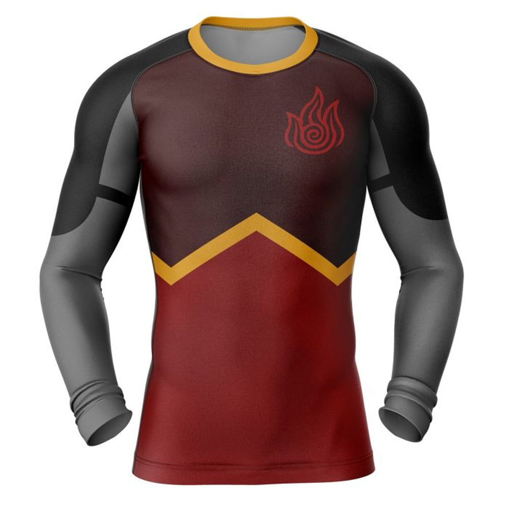 Kids Avatar 'Firebenders' Long Sleeve Compression Rashguard