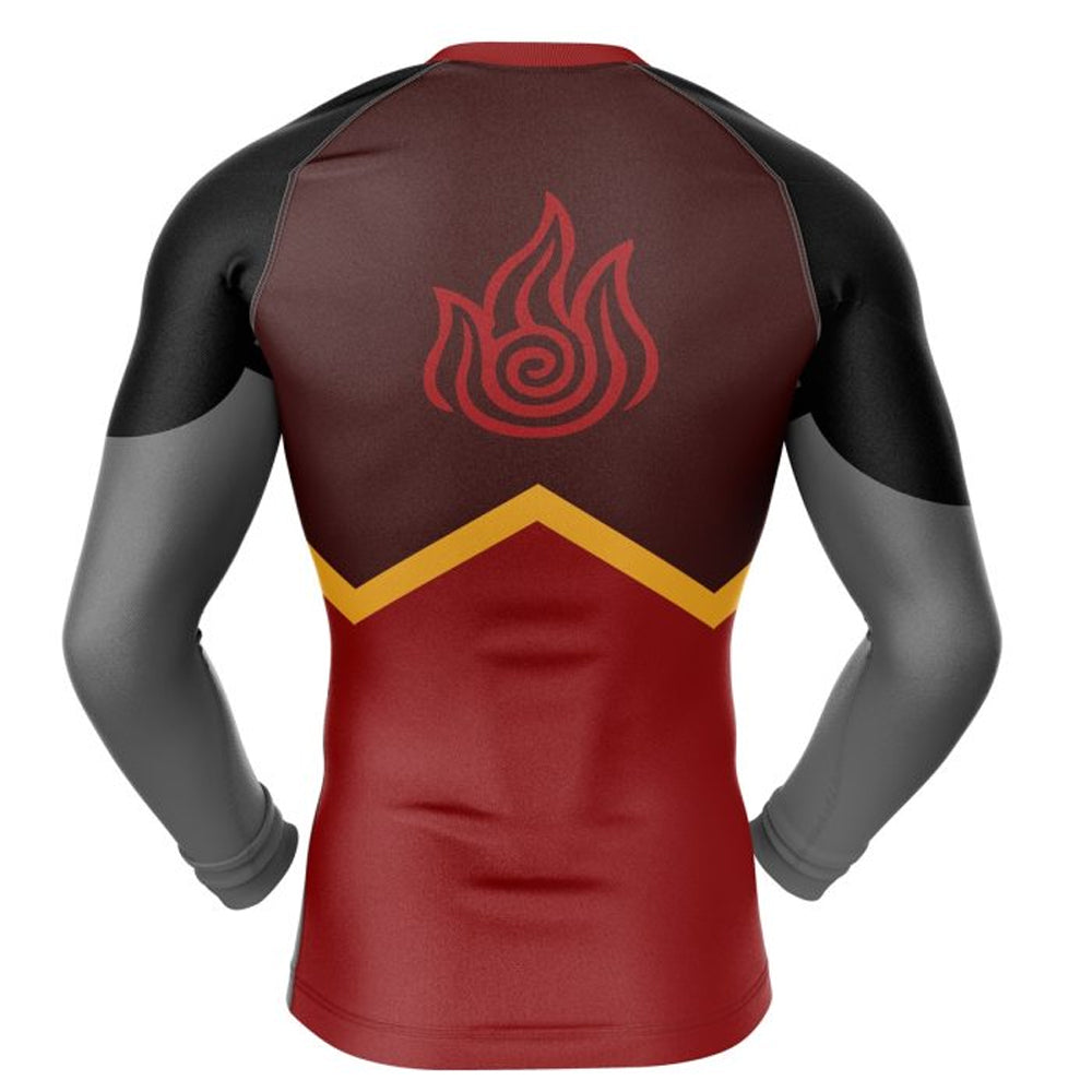 Avatar 'Firebenders' Long Sleeve Compression Rashguard