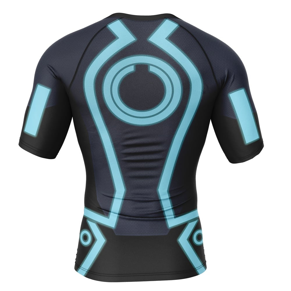 Kids Tron 'Finish the Game' Short Sleeve Compression Rashguard