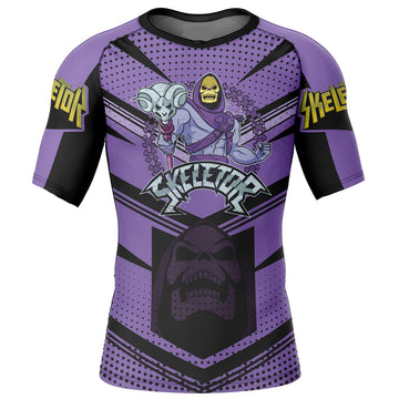 Masters of the Universe 'Skeletor | Comic' Short Sleeve Compression Rashguard