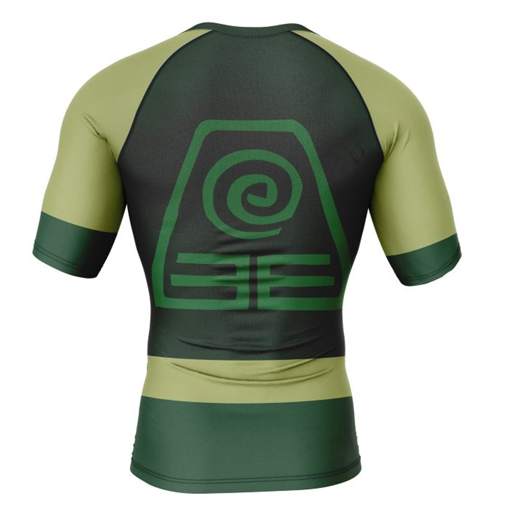 Kids Avatar 'Earthbenders' Short Sleeve Compression Rashguard