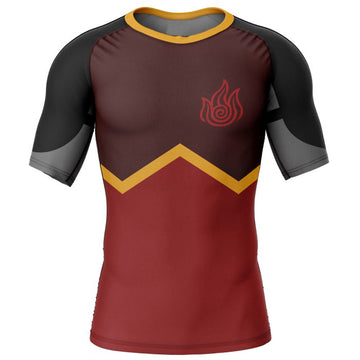 Avatar 'Firebenders' Short Sleeve Compression Rashguard