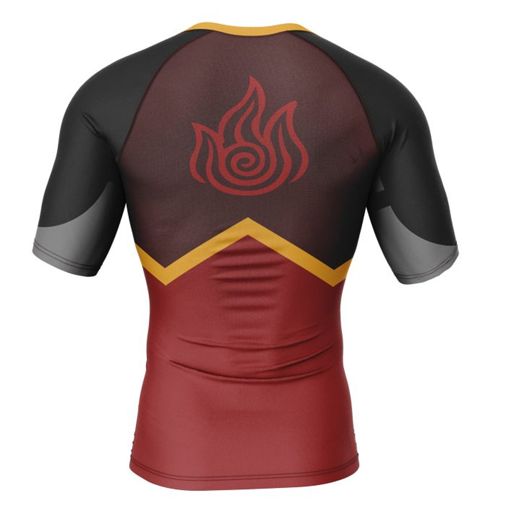 Kids Avatar 'Firebenders' Short Sleeve Compression Rashguard