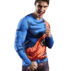 goku-battle-damaged-dragon-ball-z-compression-long-sleeve-rash-guard