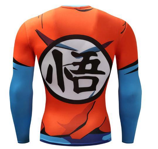 Goku Dragon Ball Z Compression Long Sleeve Rash Guard – HeroCompression