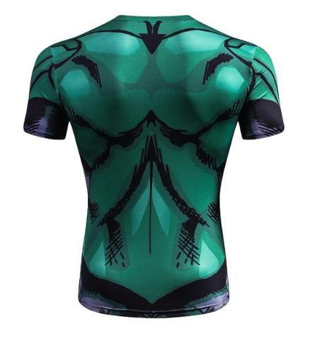 green-lantern-comic-compression-short-sleeve-rash-guard