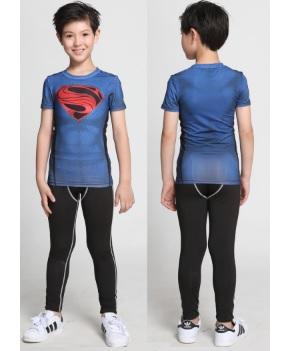 kids-superman-red-s-compression-short-sleeve-rashguard