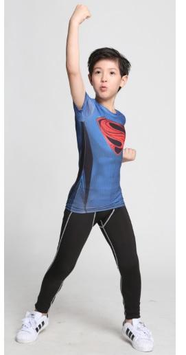 kids-superman-red-s-compression-short-sleeve-rashguard