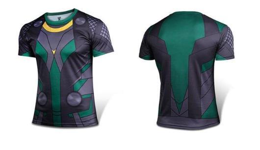 Loki Compression Short Sleeve Rash Guard-RashGuardStore