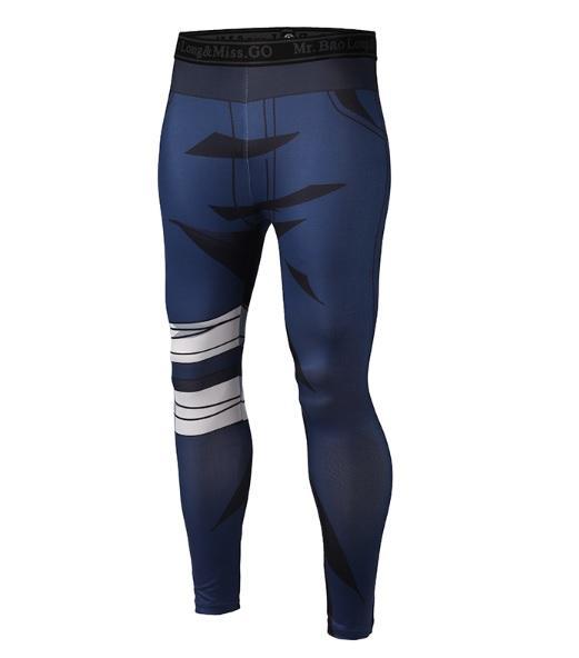 Men's Naruto 'Kakashi' Leggings Compression Spats —