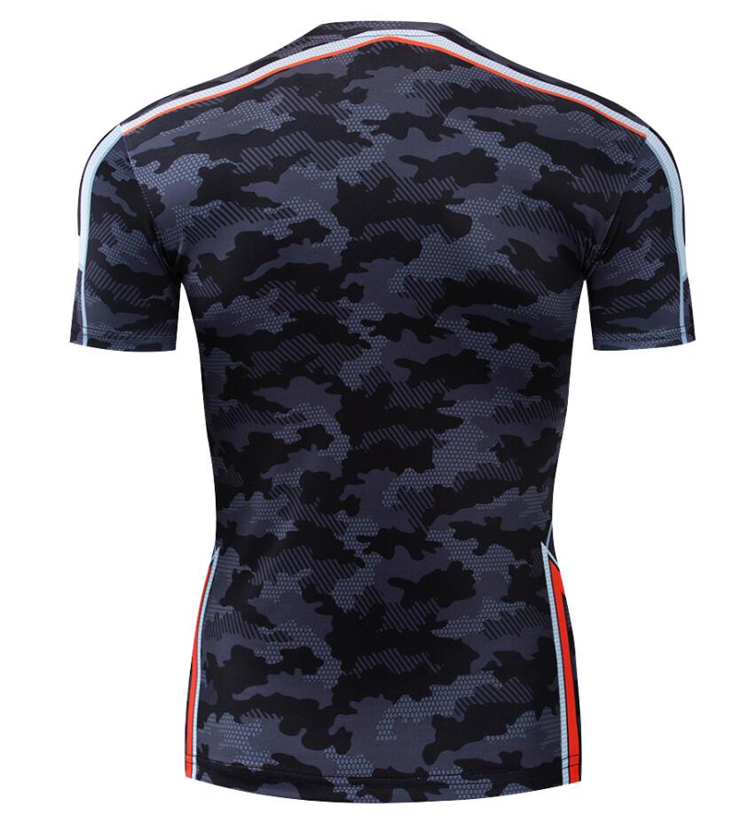 Iron Man Compression 'Iron Man Stark Infinity War Camouflage' Short Sleeve Rashguard
