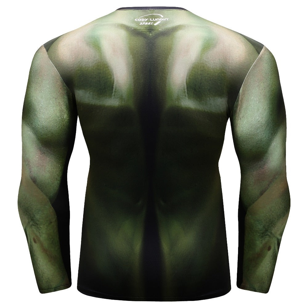 Hulk Compression 'Hulk' Elite Long Sleeve Rashguard