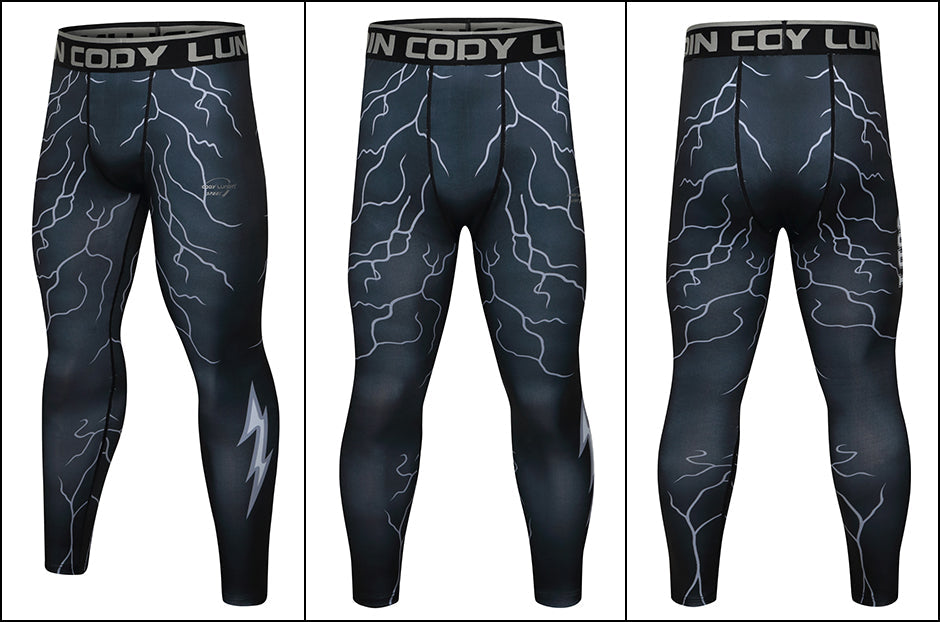 Men's Venom 'We Are Venom' Compression Leggings Spats