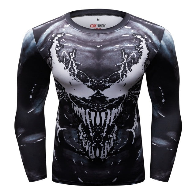 Venom Compression 'Sheer Carnage' Long Sleeve Rashguard Set