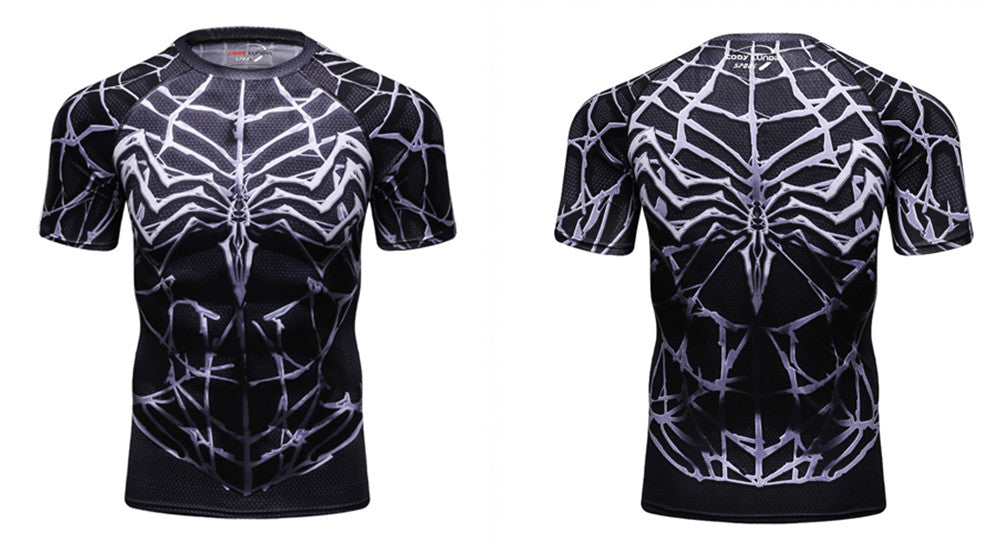 Venom Compression 'Life Foundation' Elite Short Sleeve Rashguard