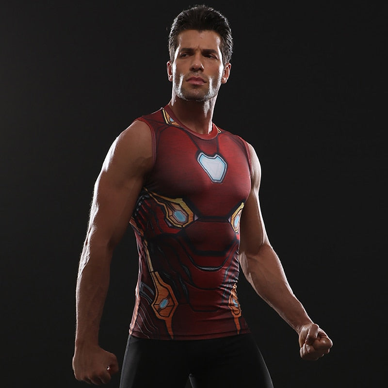 Iron Man Compression 'Mark 50' Tank Top