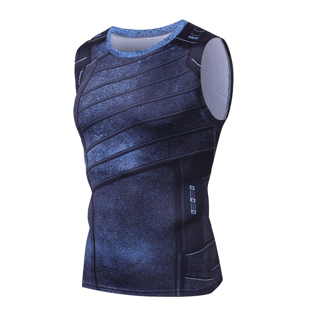 Winter Soldier Compression 'Infinity War' Tank Top