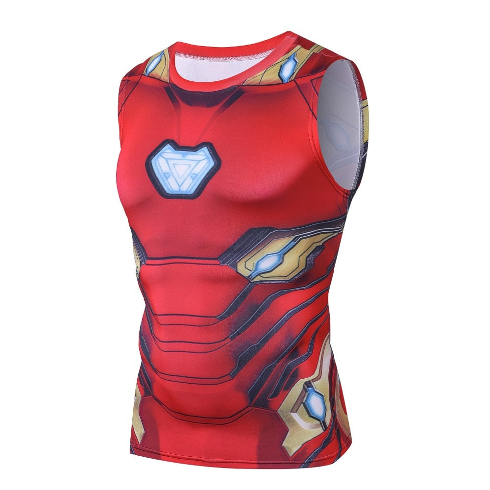 Iron Man Compression Tank Top