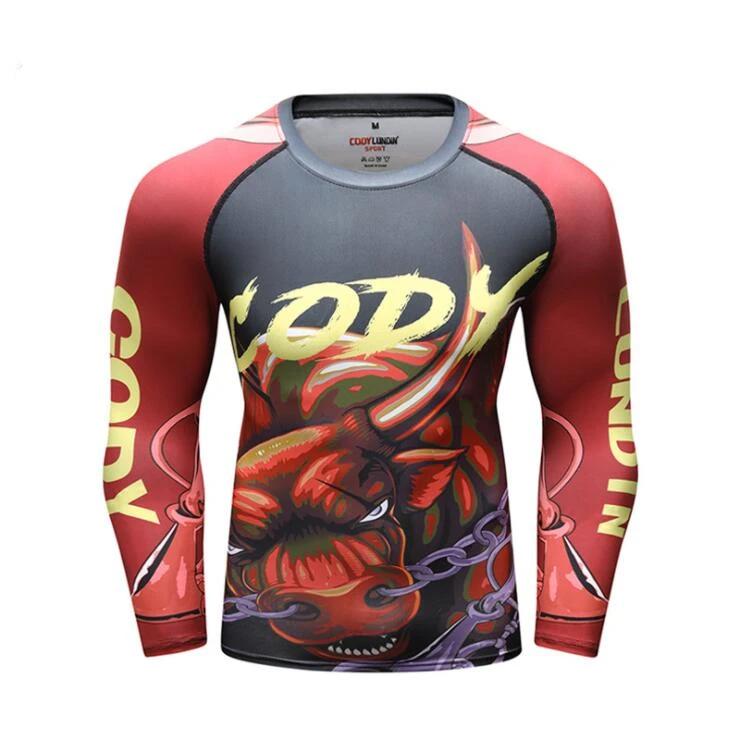 Bull Compression 'Chains' Elite Long Sleeve Rashguard – HeroCompression