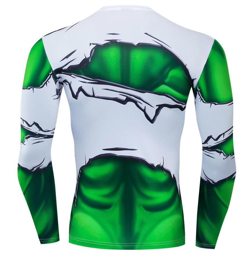 Hulk Compression "Torn" Long Sleeve Rashguard