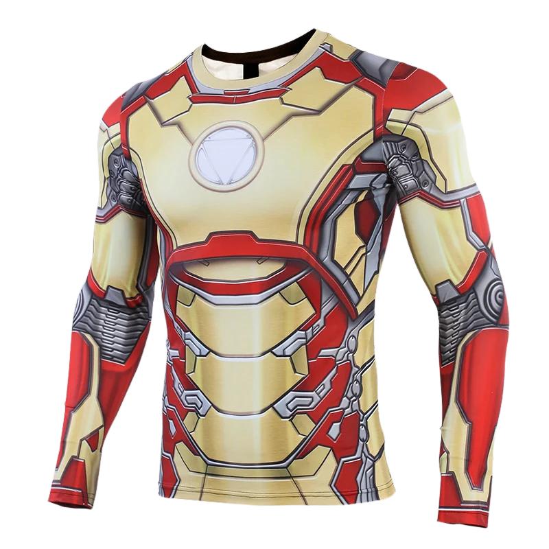 Iron Man Compression 'MK 42' Premium Long Sleeve Rashguard