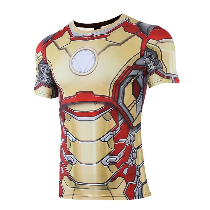 Iron Man Compression 'MK 42' Premium Short Sleeve Rashguard