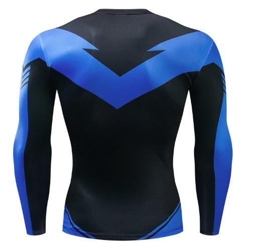 Nightwing Compression Rashguard – HeroCompression
