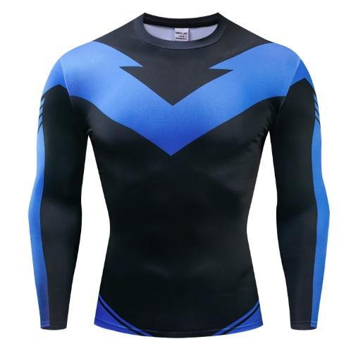 Nightwing Compression Rashguard – HeroCompression