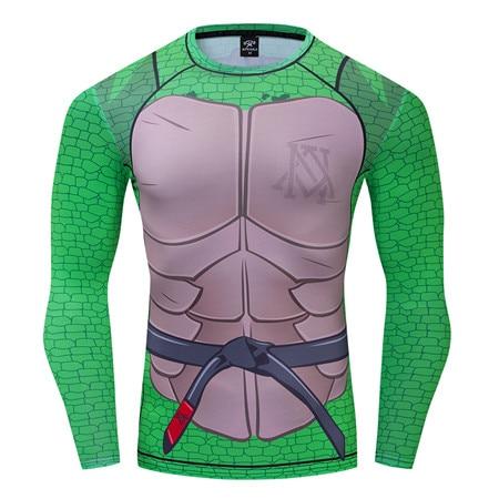 Teenage Mutant Ninja Turtles Compression Long Sleeve Rashguard ...