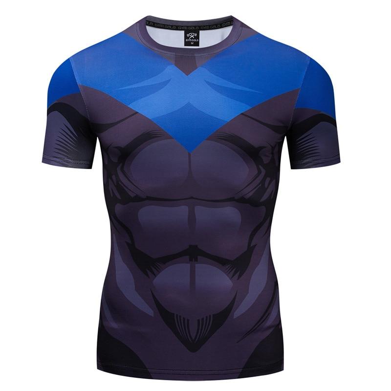 Nightwing Compression Rashguard – HeroCompression