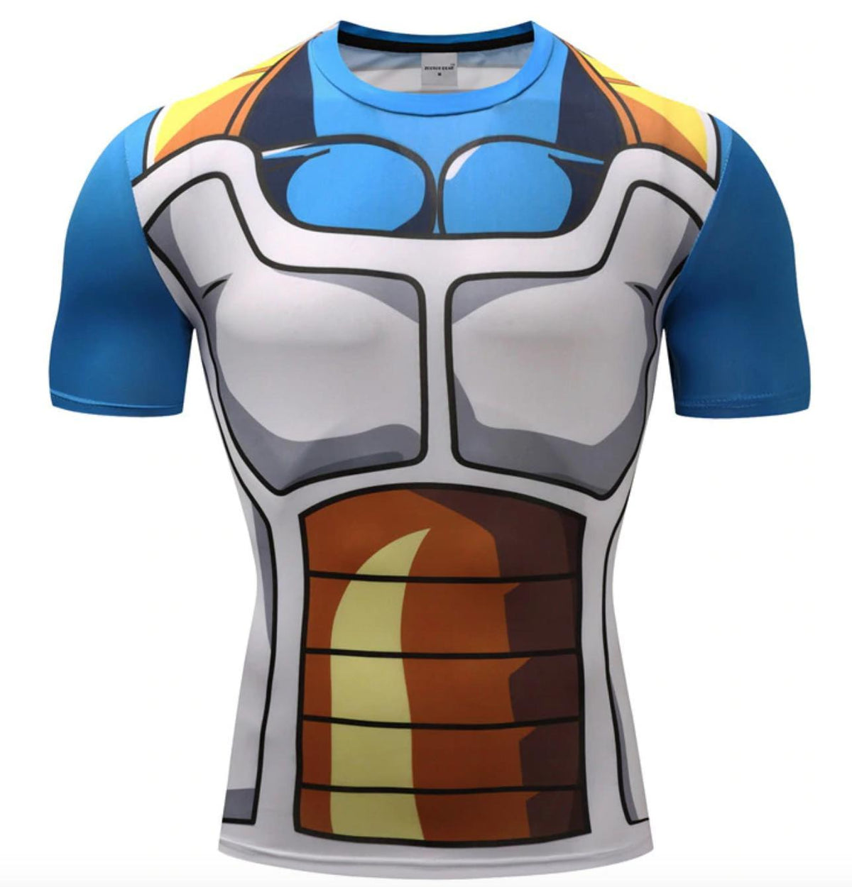 Vegeta Dragon Ball Z Compression Rash Guard | RashGuardStore.com ...