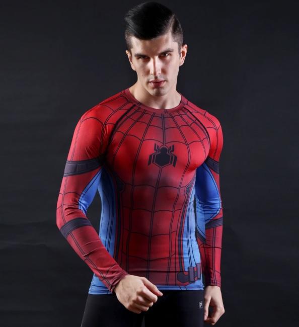 Spider Man Compression Rashguard – HeroCompression