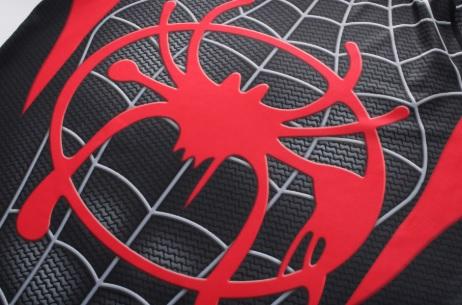 Spiderman 'Into The Spiderverse' Miles Morales Premium Compression Short Sleeve Rashguard-RashGuardStore